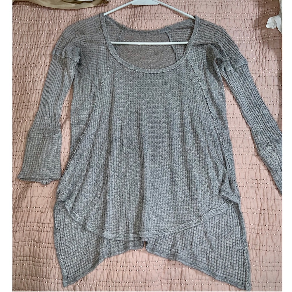 Waffle Knit Long Sleeve